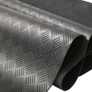 Rouleaux de tapis de sol en caoutchouc antidérapants pour l'extérieur Diamond