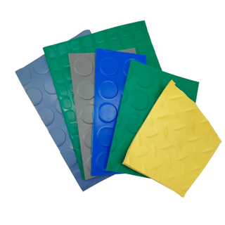 Feuille de PVC de rouleaux de revêtement de sol colorés