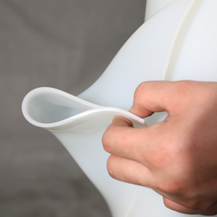 Feuille de caoutchouc de silicone souple en rouleau
